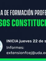 Procesos Constitucionales – Programa de Formación Profesional: Declarado de Interés Provincial