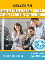 Maestría en Derecho del Trabajo y Relaciones Laborales Internacionales -14º Cohorte